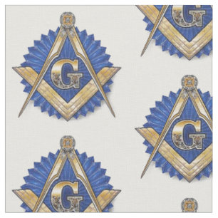 Loge bleue de tissu maçonnique de franc-maçon