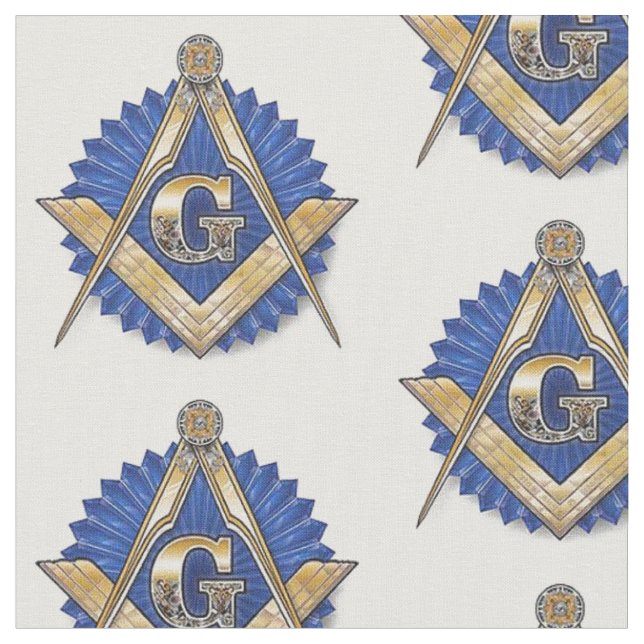 Loge bleue de tissu maçonnique de franc-maçon (Fermer)