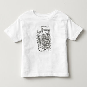 Loggans Karte von Oxford, Ostblatt Kleinkind T-shirt