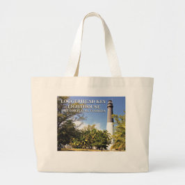 Loggerhead Key Lighthouse, Dry Tortugas Florida Jumbo Stoffbeutel