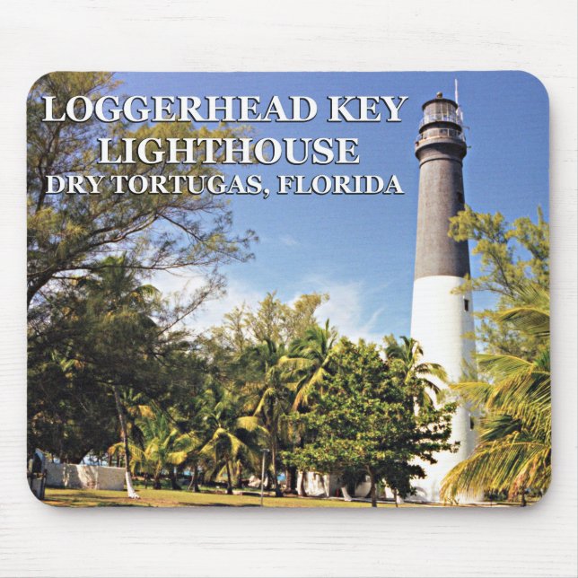 Loggerhead Key Lighthouse, Florida Mousepad (Vorne)