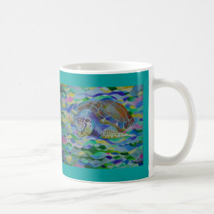 Loggerhead Turtle Colorado Art Kaffeetasse