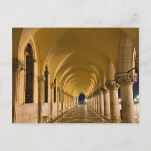 Loggia der Dogenpalast-Postkarte Postkarte