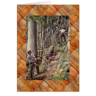 "Logging in British Columbia" vers 1800