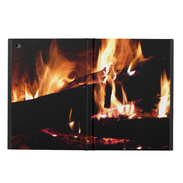 Loggt sich in der Feuer-Feuer-Fotografie ein (Außenansicht)