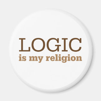 Logik ist meine Religion Magnet