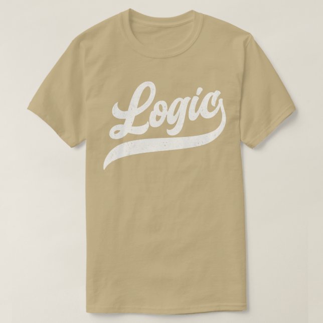 Logikisches Denken T-Shirt (Design vorne)