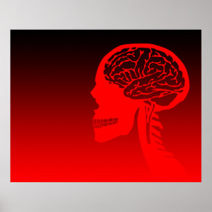 Logikschädel Poster