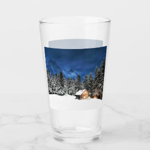 Login-Bergsicht Glas