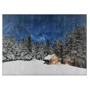 Login-Bergsicht Schneidebrett