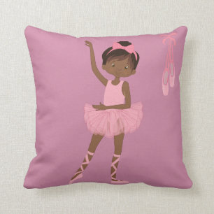 Logique Coussin de Ballerina afro-américaine