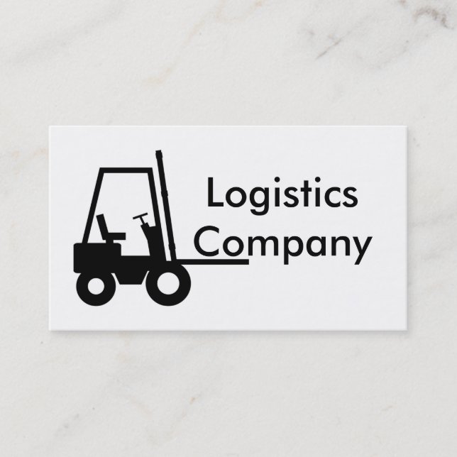 Logistics Company Visitenkarte (Vorderseite)