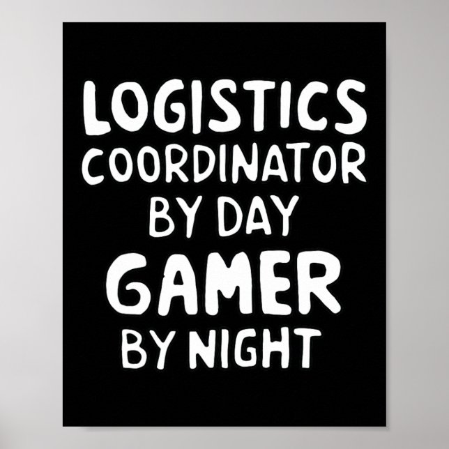 Logistics Coordinator  Poster (Vorne)