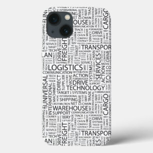 LOGISTIK kopieren mit Wörtern Case-Mate iPhone Hülle