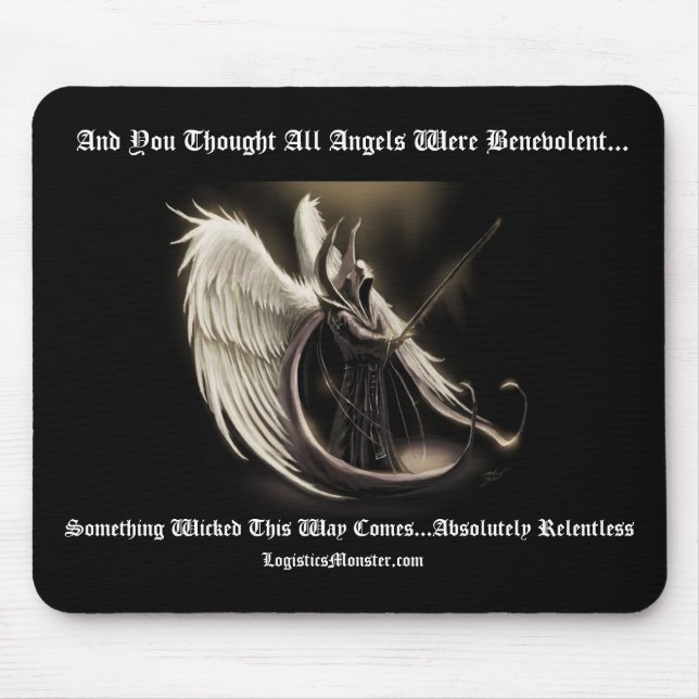 Logistik-Monster Mousepad (Vorne)