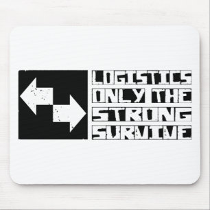 Logistik überleben mousepad
