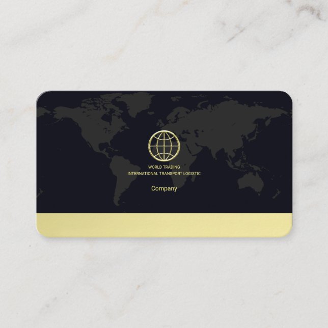 Logistik Visitenkarte (Vorderseite)