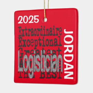 Logistiker Extraordinär CUSTOM Keramikornament