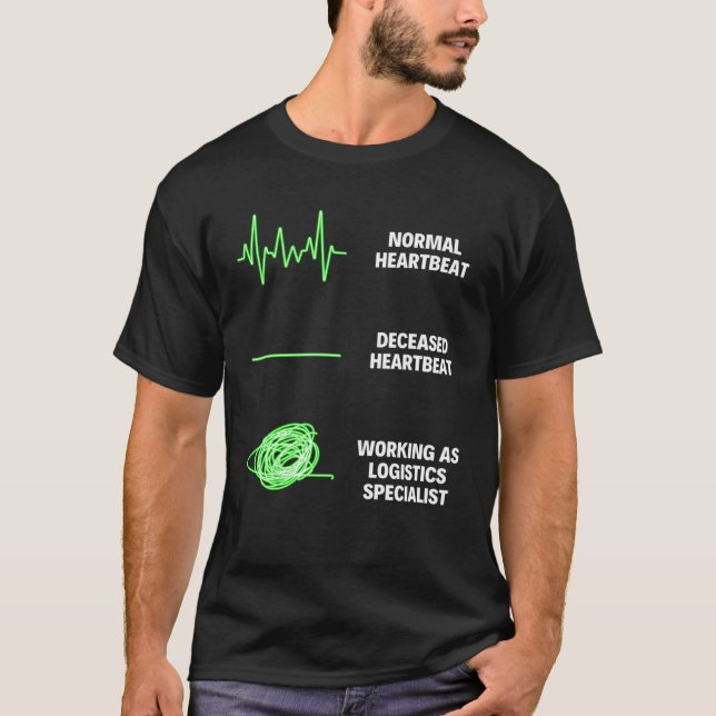 Logistikspezialist Logistikprofi T-Shirt (Vorderseite)