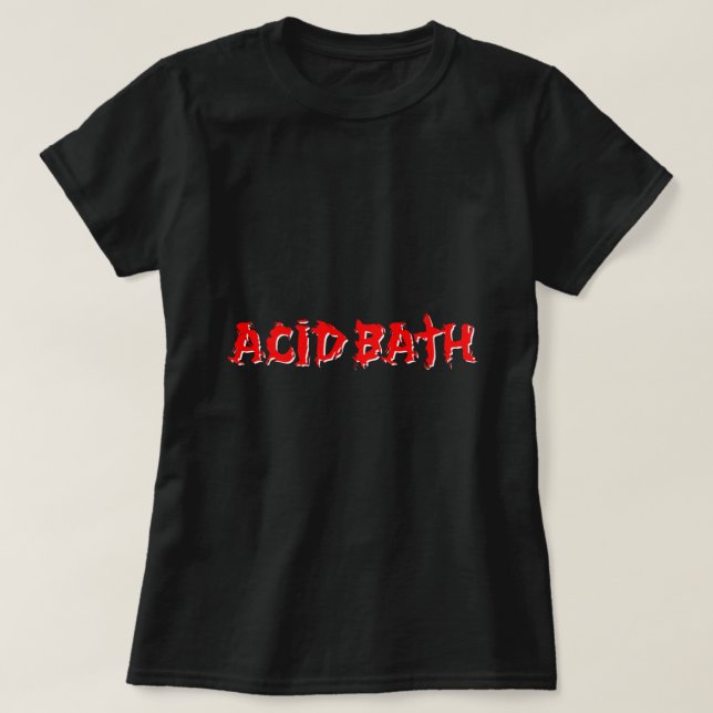 Logo33.png für die saure Bath-Band T-Shirt (Design vorne)