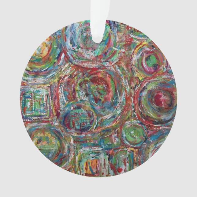 Logo 2 Acrylschmuck Ornament (Vorderseite)