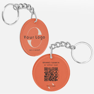 Logo 2 faces & Code QR sur Entreprise Orange