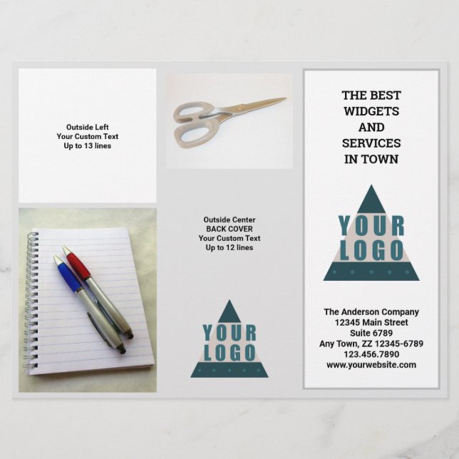 Logo 5 Foto Promo Tri Faltbroschüre (Vorderseite)