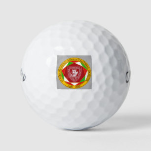 logo 700e anniversaire de la balle de golf