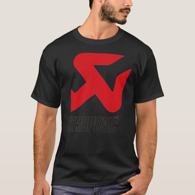Logo Akrapovic T-shirt classique (Devant)