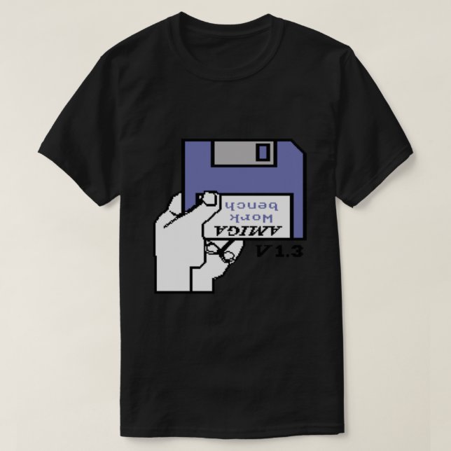 Logo Amiga T-Shirt indispensable (Design devant)