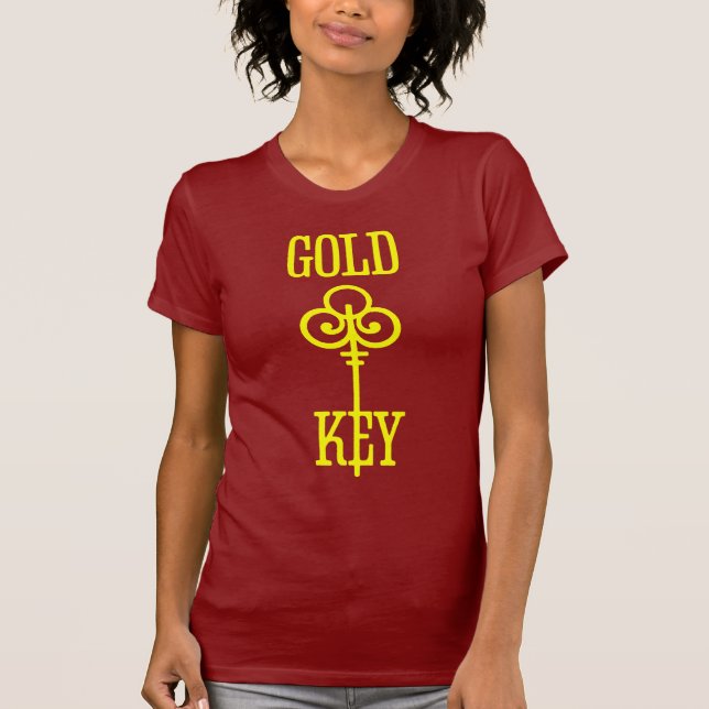 Logo-Apparel für Gold Key-Comicen T-Shirt (Vorderseite)