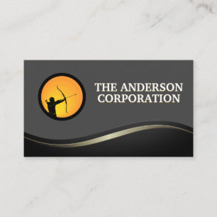 Logo Archer   Carte de visite de construction
