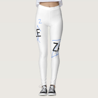 Logo Art numérique design Zale 2 legging