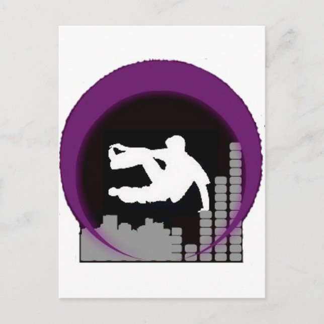 Logo auf bg postkarte (Vorderseite)