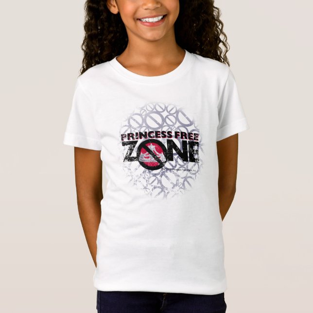 Logo auf weißem Mädchent-stück T-Shirt (Vorderseite)