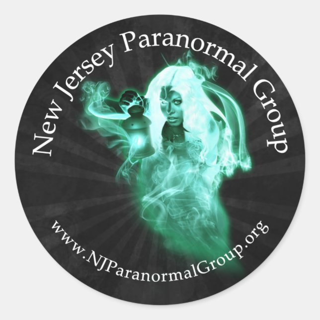 Logo-Aufkleber 3" oder 1,5" Runder Aufkleber (Vorderseite)