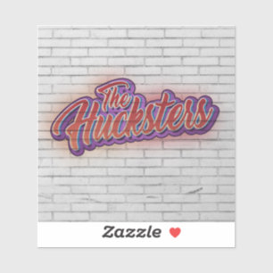 Logo-Aufkleber für das Hucksters-Band Aufkleber