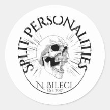 Logo-Aufkleber für einzelne Personen