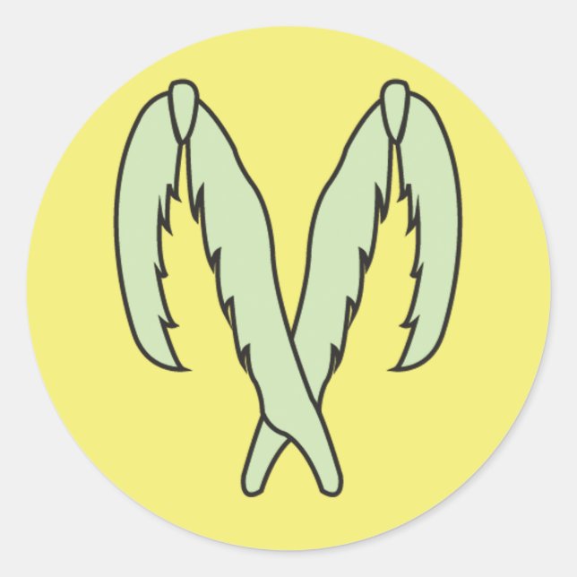 Logo-Aufkleber für Prey-Comic Runder Aufkleber (Vorderseite)