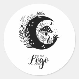 Logo autocollants de cuisson Champignon