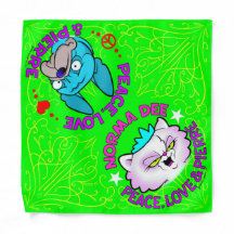 Logo-Bandana für Pierre und Norma Dee Pets oder Pe