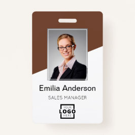 Logo-Bar-Code für benutzerdefinierte Unternehmen M Ausweis