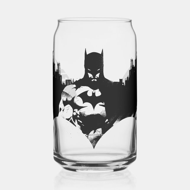 Logo Batman et Gotham Silhouette Bat (Gauche)