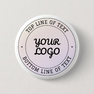 Logo & Benutzerdefinierter Text hochladen Pfirsi Button