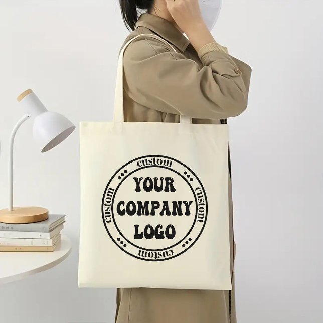 Logo-Beutel für Kunden und Mitarbeiter Tragetasche (personalized tote bag bulk, promotional tote bag, business tote bag, company logo tote,)