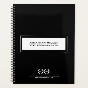 Logo Black White Business Planner