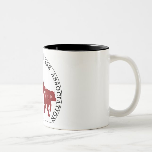 Logo-Bordeaux Tassen-Cabernets CHA Blanc Zweifarbige Tasse (Rechts)