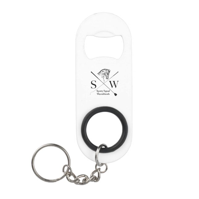 Logo Bottle Opener Mini Flaschenöffner (Vorderseite)