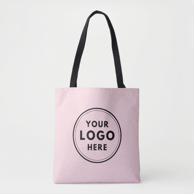 Logo-Branding für das benutzerdefinierte Blush-Pin Tasche (Vorderseite)