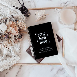 Logo-Branding für Spiralfolien Notizbuch